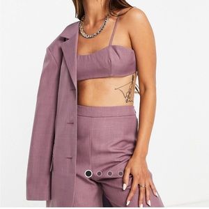 Topshop crop top (size: 6) - part of a set